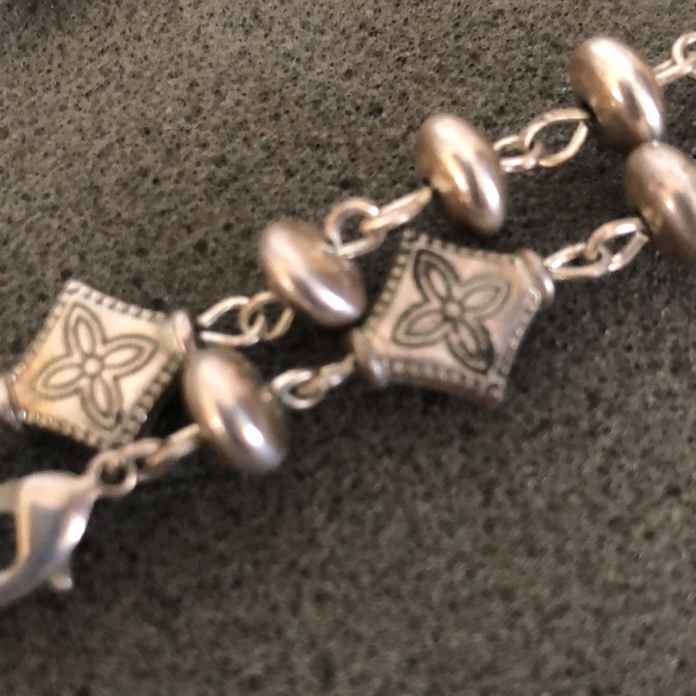 2 Matching Silver Necklaces by Chaps - Picture 11 of 14